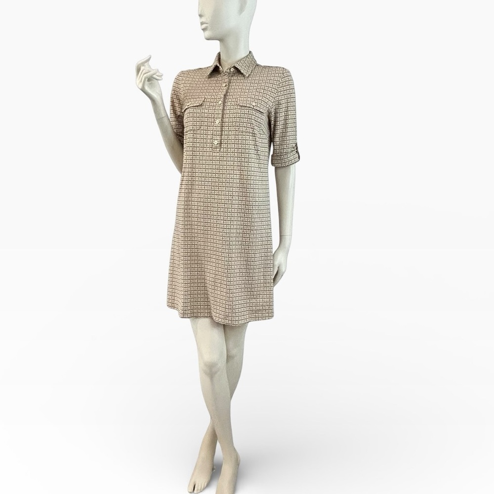 NWOT J. McLaughlin Jersey Shirt Dress